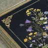 Digital embroidery chart “Wild Grasses. Bumblebee”