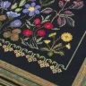 Digital embroidery chart “Wild Grasses. Bumblebee”