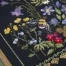 Digital embroidery chart “Wild Grasses. Bumblebee”
