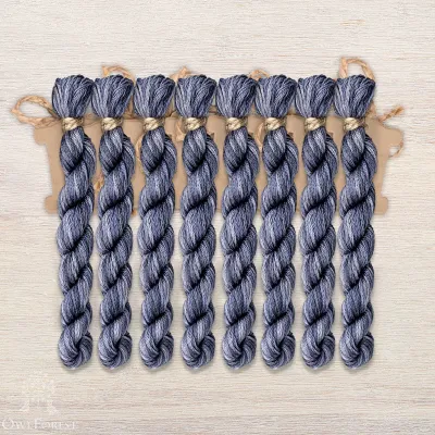 Special set of OwlForest Hand-Dyed Threads for the “In the Garden” Chart (DMC)