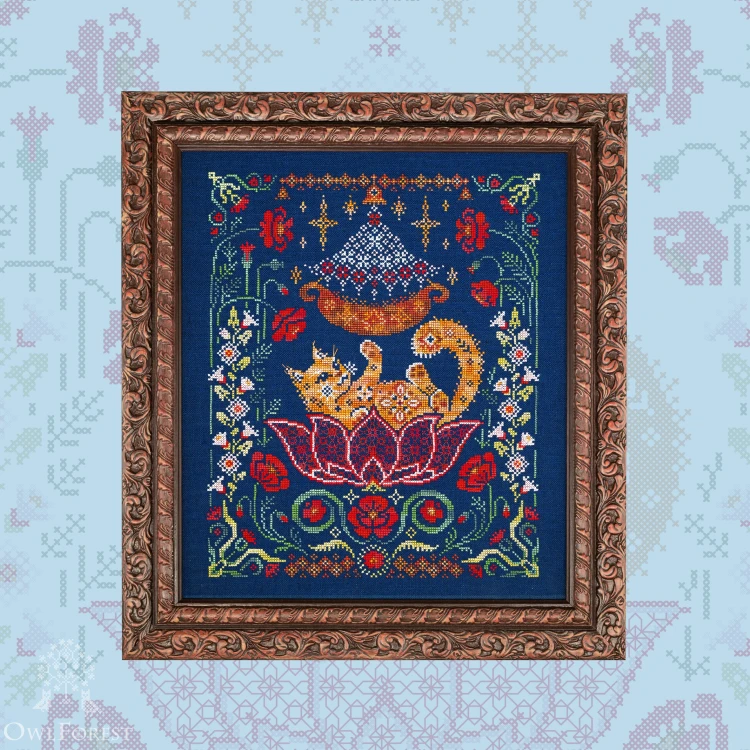 Digital embroidery chart “Summer Lullaby”