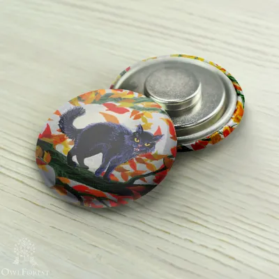 Magnet Needle Minder “Hissing cat”