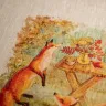 “Foxes” Linen Shopping Bag