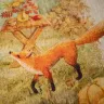 “Foxes” Linen Shopping Bag