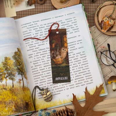 “Prickly Cones Spirit” Bookmarker