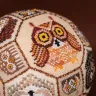Booklet of the Embroidery Charts “Owl Quaker Ball”, “Berry Quaker Ball”, “Flower Quaker Ball”