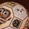 Booklet of the Embroidery Charts “Owl Quaker Ball”, “Berry Quaker Ball”, “Flower Quaker Ball”