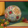 Booklet of the Embroidery Charts “Owl Quaker Ball”, “Berry Quaker Ball”, “Flower Quaker Ball”