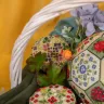 Booklet of the Embroidery Charts “Owl Quaker Ball”, “Berry Quaker Ball”, “Flower Quaker Ball”