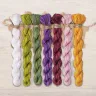 Set of OwlForest Hand-Dyed Threads for the “Color of the Spring” Chart (DMC)