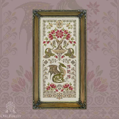 Digital embroidery chart “Star Dragon”