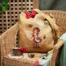 “Fairy and Jam” Linen Shopping Bag 