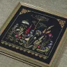Digital embroidery chart “Wild Grasses. Grasshopper”
