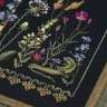 Digital embroidery chart “Wild Grasses. Grasshopper”