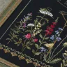 Digital embroidery chart “Wild Grasses. Grasshopper”