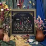 Digital embroidery chart “Wild Grasses. Grasshopper”