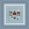 Printed embroidery chart “Winter Scenes. Park”