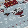 Printed embroidery chart “Winter Scenes. Park”