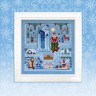 Printed embroidery chart “Morozko” or “Father Frost”