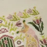 Printed embroidery chart “Snail Houses. Tulips”