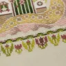 Printed embroidery chart “Snail Houses. Tulips”