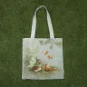 “Fairy and Foxes” Linen Shopping Bag 