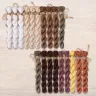 Set of OwlForest Hand-Dyed Threads for the “Light Sampler” Chart (DMC)