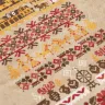 Printed embroidery chart “Belarusian Motifs. Village”