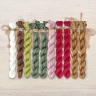 Set of OwlForest Hand-Dyed Threads for the “Summer Lullaby” Chart (Thread Trade n.a. Kirov)