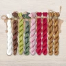 Set of OwlForest Hand-Dyed Threads for the “Summer Lullaby” Chart (Thread Trade n.a. Kirov)