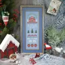 Digital embroidery chart “A Little House at the North Pole”
