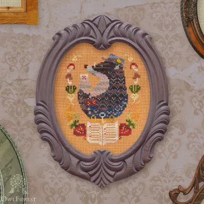 Digital embroidery chart “The Mole Portrait”