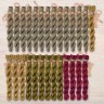 Set of OwlForest Hand-Dyed Threads for the “Star Dragon” Chart (Thread Trade n.a. Kirov)