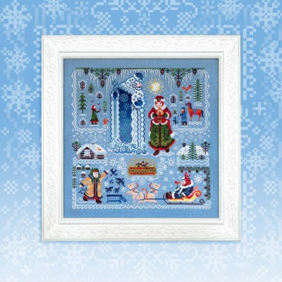 Digital embroidery chart “Morozko” or “Father Frost”