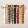Set of OwlForest Hand-Dyed Threads for the “Light Sampler” Chart (Thread Trade n.a. Kirov)