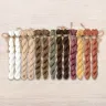 Set of OwlForest Hand-Dyed Threads for the “Light Sampler” Chart (Thread Trade n.a. Kirov)