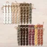 Set of OwlForest Hand-Dyed Threads for the “Light Sampler” Chart (Thread Trade n.a. Kirov)