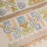 Digital embroidery chart “Unicorn Band Sampler”