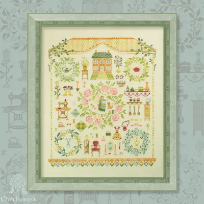 Embroidery kit “Sweet Home”