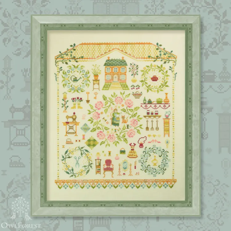 Embroidery kit “Sweet Home”