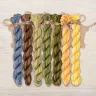 Set of OwlForest Hand-Dyed Threads for “The Turnip” Chart (Thread Trade n.a. Kirov)