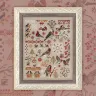 Printed embroidery chart “Redpolls”
