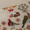 Printed embroidery chart “Redpolls”