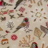 Printed embroidery chart “Redpolls”