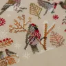 Printed embroidery chart “Redpolls”