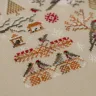 Printed embroidery chart “Redpolls”