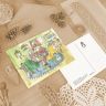 “Waiting for the Needlework Exhibition” Postcard
