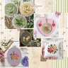 Digital embroidery chart “Flower  Bowl”