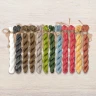 Set of OwlForest Hand-Dyed Threads for the “Owl Labor Day” (Thread Trade n.a. Kirov) 