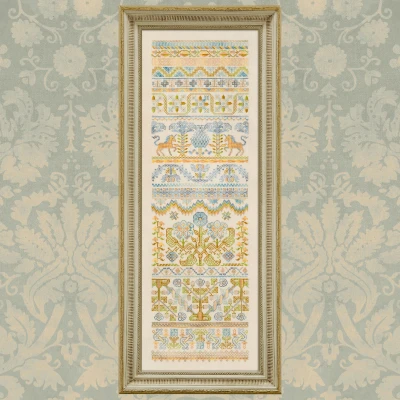 Booklet of the Embroidery Charts “Unicorn Band Sampler”